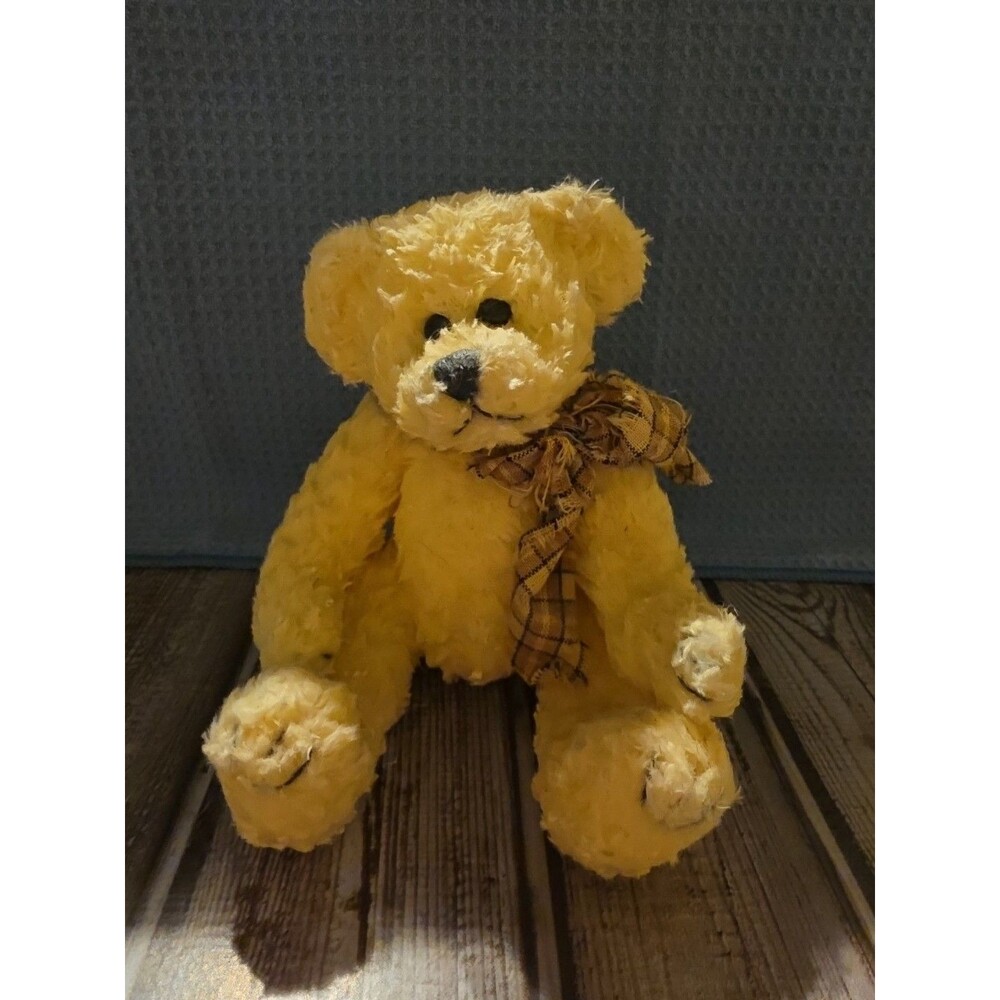 White, Wax Dipped Teddy Bear Vanilla Scented